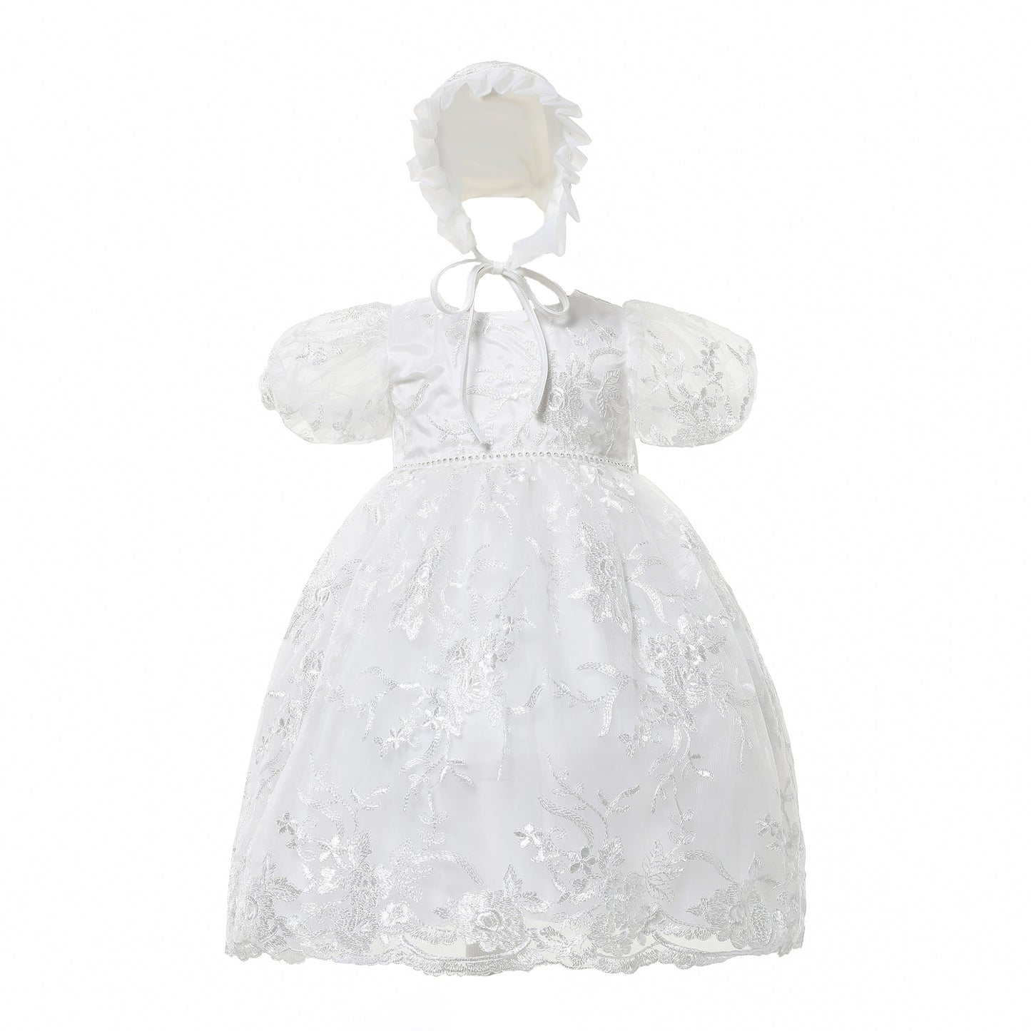 Cinda Baby-Partykleid und Mütze