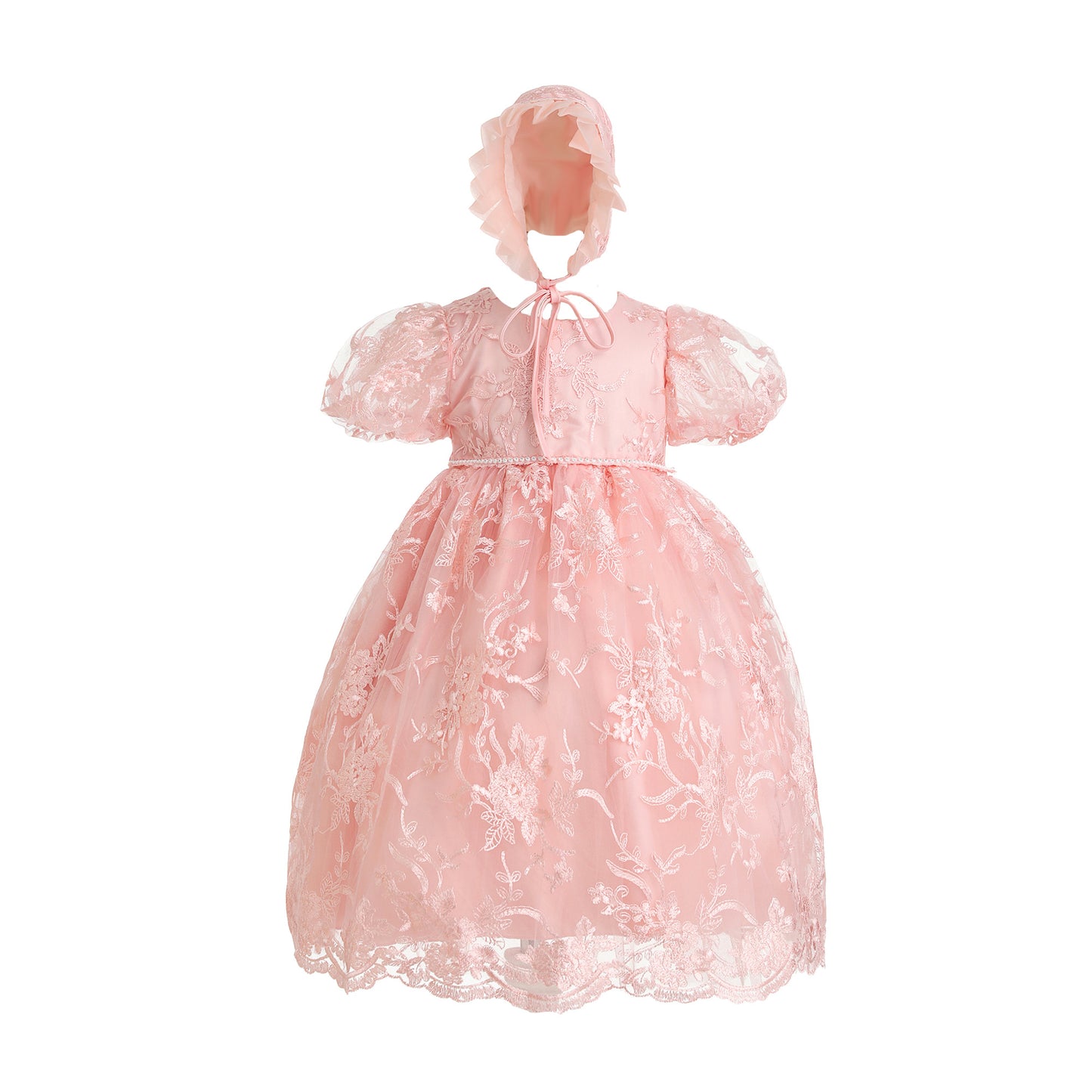 Cinda Baby-Partykleid und Mütze