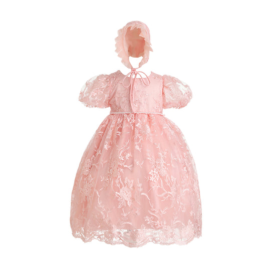 Cinda Baby-Partykleid und Mütze